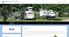 Desktop Screenshot of campingdelariviere.com